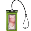 CELLY Splashbag TPU UP TO 6.9 INCHES Custodia Impermeabile per smartphone - verde