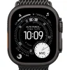 Cinturino Apple Loop Maglia Milanese Titanio Nero 49mm per Apple Watch