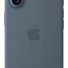 Custodia MagSafe Apple in silicone per iPhone 17 con tracolla