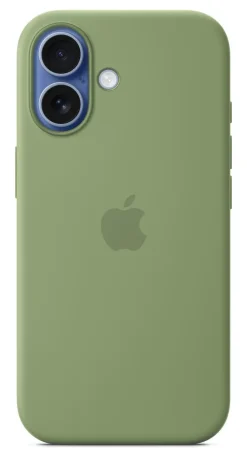 Custodia MagSafe Apple in silicone per iPhone 17 con tracolla e ricarica wireless