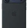 Custodia MagSafe in silicone Apple per iPhone 17 Pro Max nera con tracolla