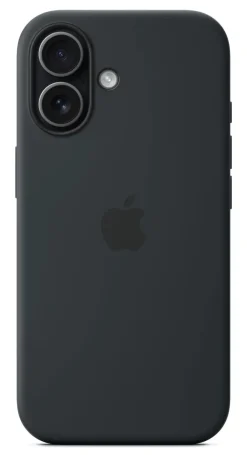 Custodia MagSafe in silicone Apple per iPhone 17 nera – Protezione elegante e ricarica wireless