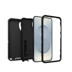 Custodia OtterBox Defender Series per Samsung Galaxy S24/25, massima protezione nera