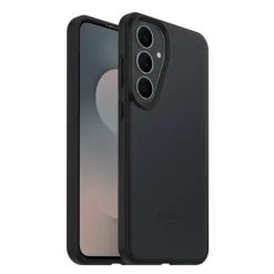 Custodia OtterBox React Series per Samsung S25 FE - Ultrasottile, Trasparente/Nero