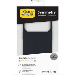 Custodia OtterBox Symmetry Cactus Leather Blue Sentiment MagSafe per iPhone