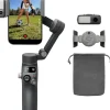 DJI Osmo Mobile 8 stabilizzatore per smartphone, tracciamento nativo con audio e illuminazione, rotazione panoramica a 360°, batteria da 10 h, manico telescopico, solida stabilizzazione a 3 assi