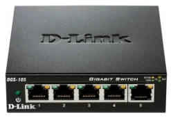 D-Link DGS-105 No gestito Nero switch di rete
