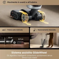 DREAME Scopa elettrica H15 PRO VIM HEAT-Nero / Grigio