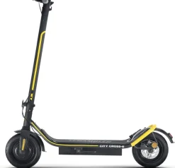 Ducati SCRAMBLER CITY CROSS-E X STREET - Monopattino Elettrico - Potenza Max 600W - Batteria 450Wh - Pneumatici Tubless 10" - Impianto frenante a tamburo anteriore e posteriore con doppia leva - Autonomia fino a 45km - Carico max 120kg