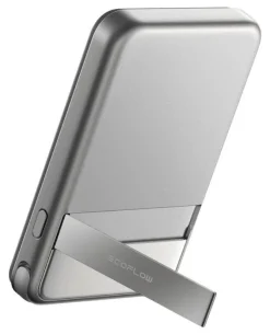 EcoFlow EF-RAPID5000-EU Powerbank 5000mAh USB-C e Qi2 Argento Ricarica Rapida