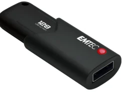 Emtec B120 Click Secure unità flash USB 128 GB USB tipo A 3.2 Gen 2 (3.1 Gen 2) Nero