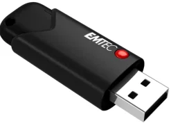 Emtec B120 Click Secure unità flash USB 128 GB USB tipo A 3.2 Gen 2 (3.1 Gen 2) Nero