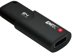 Emtec B120 Click Secure unità flash USB Nero 64 GB