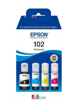 EPSON Multipack Epson nero / ciano / magenta / giallo C13T03R640 102 70ml 102 EcoTank 4-colour Multipack