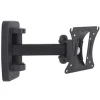 Fe-al Over Super 2 - Supporto da parete per TV 10"-26", Vesa 100x100, Due snodi e inclinabile