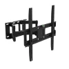 Fe.Al. SMART 3 Supporto da parete per TV 32"-65" Doppio braccio per TV a schermo CURVO e PIATTO