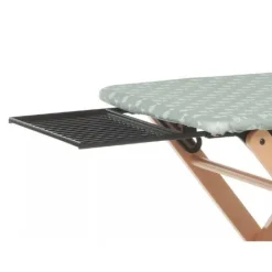 Foppapedretti - Asse da Stiro Pieghevole 1020x490 mm Rotelle Noce Assai Evo Noce