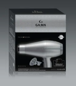 GA.MA - TEMPO 5D SENSI, Asciugacapelli 2200 Watt, 3 temperature, 2 velocità - GRIGIO