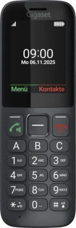 Gigaset - Cellulare Comfort 600 Sim-black