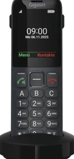 Gigaset - Cellulare Comfort 600 Sim-black