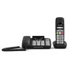 Gigaset DL780 Plus Duo Telefono a Filo + Cordless Nero