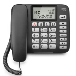 Gigaset DL580 telefono Telefono analogico Nero Identificatore di chiamata