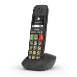 Gigaset E290 Telefono analogico/DECT Nero Identificatore di chiamata
