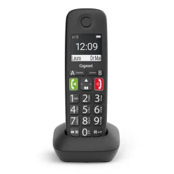 Gigaset E290 Telefono analogico/DECT Nero Identificatore di chiamata