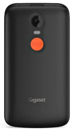 Gigaset GL595 - Easy phone telefono semplificato per anziani - Nero