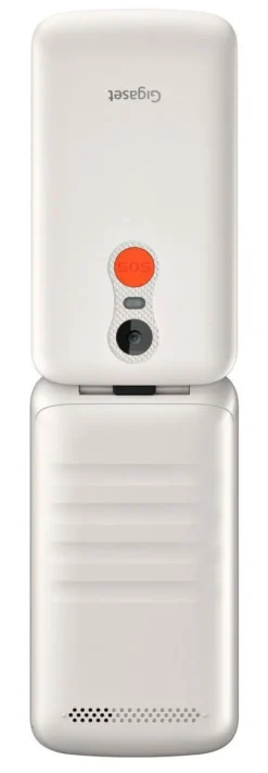 Gigaset GL595, Telefono semplificato Easy Phone, 800 mAh - Bianco