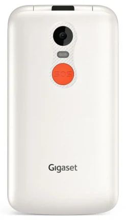Gigaset GL595, Telefono semplificato Easy Phone, 800 mAh - Bianco