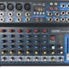 GLEMM - MXP 08 AUDIO, Mixer microfonico 8 canali - Nero