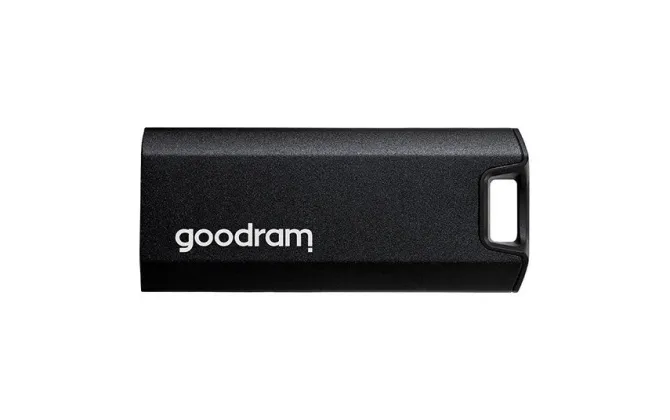 GoodRam - Disco rigido SSD esterno da 1TB - USB 3.2 Gen. 2x2 Tipo-C - Move Ridge Nero - Velocità di lettura fino a 2000MB/s, velocità di scrittura fino a 2000MB/s - Custodia in metallo - 75×32×9,5mm