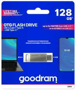 GoodRAM DUALDRIVE OTG 128GB USB 3.2 + type C - ODA3-1280S0R11