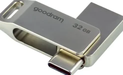 GOODRAM PEN DRIVE 32GB GOODRAM USB 3.2/TYPE C DualDrive ODA3 SILVER 60R/20W - ODA3-0320S0R11