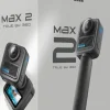 GoPro MAX2 Bundle – Videocamera 360° True 8K con Palo Prolunga, 2 Batterie Enduro e SD 64GB
