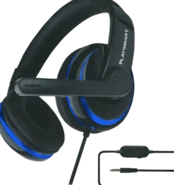 GO SMART HEADSETBLU Cuffie con jack Blu