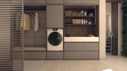 Haier Serie 1, Lavasciuga 10+6 KG, 20% più efficente della classe A, 1600 giri, Bianco, Inverter, Refresh, HWD100-BP16929AS
