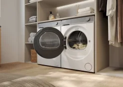 Haier X Series 7 HD90-A367U1-IT asciugatrice Libera installazione Caricamento frontale 9 kg Bianco