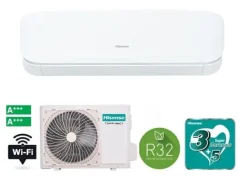 Hisense QJ35XJ3AG/AS35XJ03W Condizionatore fisso Climatizzatore split +motore A+++/A++ Bianco Fresh Air