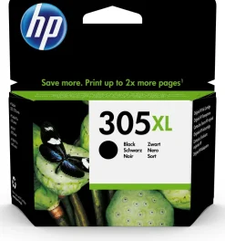 HP Cartuccia di inchiostro nero originale ad alta capacità 305XL