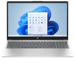 HP Laptop 15-fc1010nl AMD Ryzen™ 3 7320U Computer portatile 39,6 cm (15.6") Full HD 8 GB LPDDR5-SDRAM 512 GB SSD Wi-Fi 6 (802.11ax) Windows 11 Home Argento