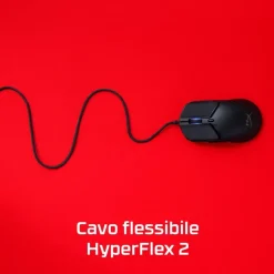 HP Mouse gaming - 6N0A7AA - HyperX Pulsefire Haste 2, USB tipo A, 26000 DPI