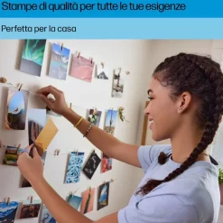 HP - Stampante ENVY 6120E 3 MESI DI INSTANT INK CON HP+, 3 in 1 Print - Scan - Copy - Bianco