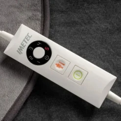 IMETEC - Termoforo Lombare Intellisense, efficace su schiena e addome, Tecnologia Intellisense, 5 temperature, Lavabile