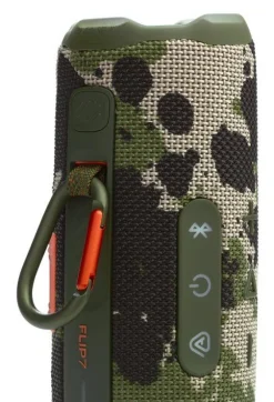 JBL Flip 7 Speaker Bluetooth Portatile Wireless, 16 Ore di Autonomia, Impermeabile IP68, Resistente alla Polvere e Antiurto, Suono Pro con AI Boost, Connessione Multi-Speaker Auracast, Squad