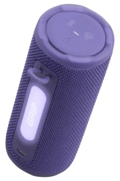 JBL Grip Altoparlante Portatile Wireless Viola, 16W, Bluetooth, Batteria Integrata