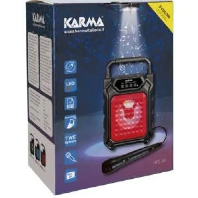 KARMA - HPS 44R Speaker amplificatore portatile - Rosso