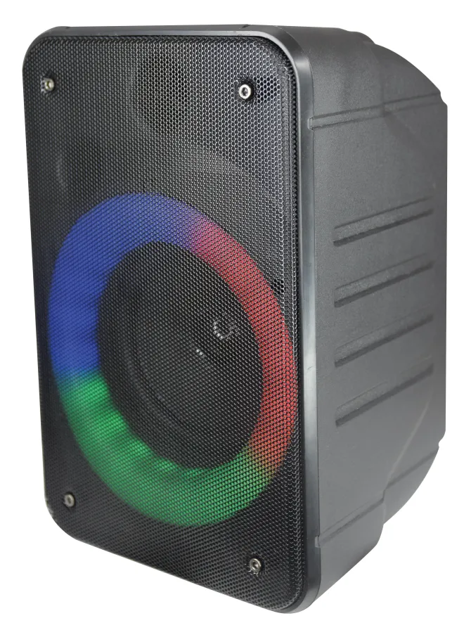 KARMA - INFINITY - Diffusore amplificato ricaricabile, Lettore MP3, Bluetooth 5.0 - Nero