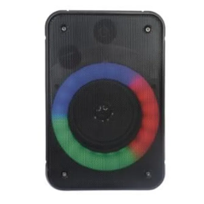 KARMA - INFINITY - Diffusore amplificato ricaricabile, Lettore MP3, Bluetooth 5.0 - Nero
